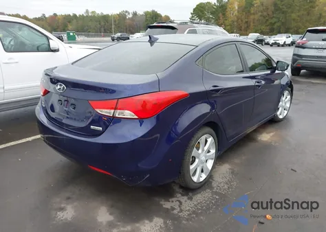 2013 Hyundai Elantra Limited from USA, damaged, VIN 5NPDH4AE7DH311137